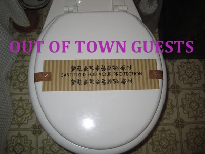 Wedding Wednesday: Out of town guests