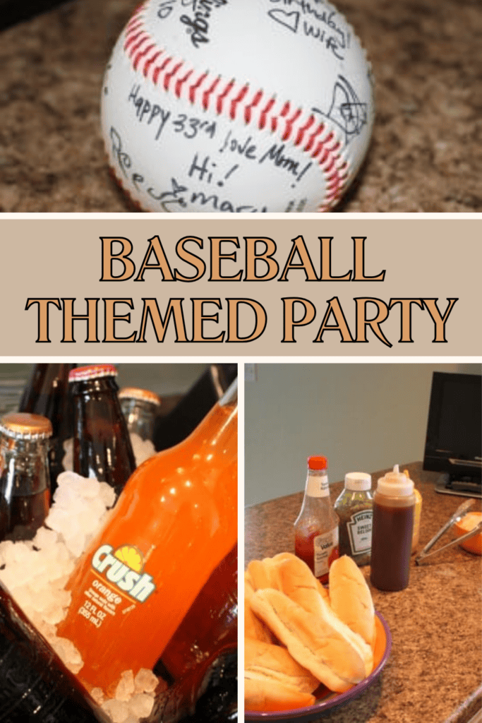 baseball themed party - pinterest party