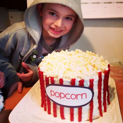 Popcorn Cake 1