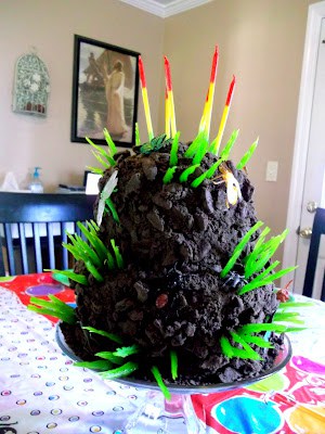 Bug Party - Ant Hill Cake