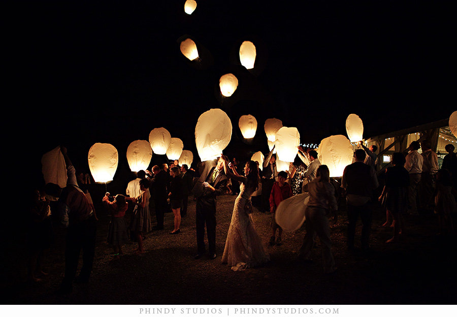 Wedding Send Off Chinese Lanterns