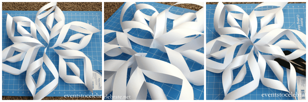 3D Paper Snowflake Tutorial - events to CELEBRATE!