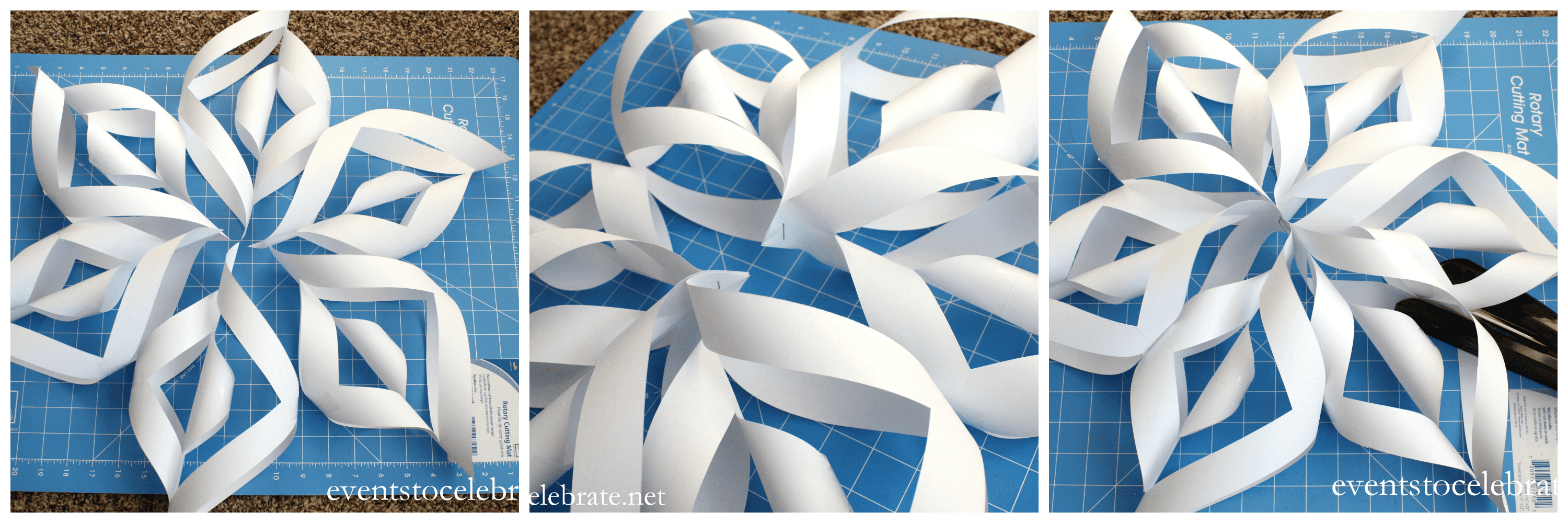 3D paper snowflake tutorial Archives - events to CELEBRATE!