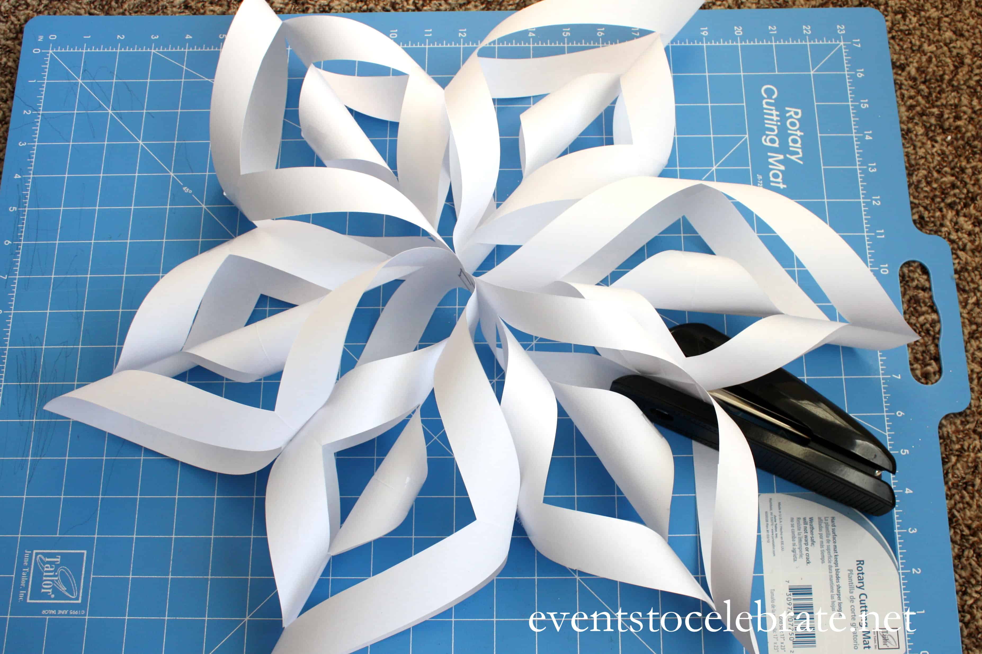 3d Paper Snowflake Tutorial Events To Celebrate