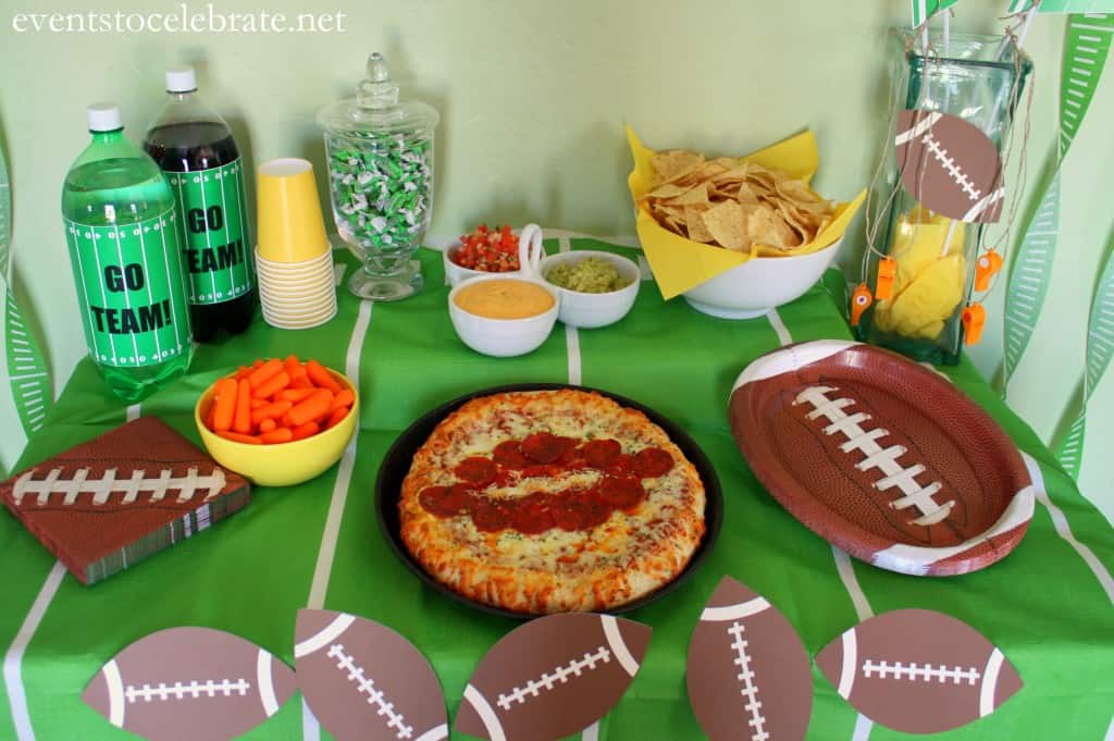 Football Party Ideas - events to CELEBRATE! #gametimegoodies #shop