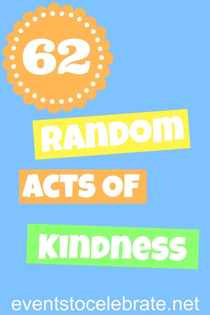 Random Acts of Kindness - eventstocelebrate.net