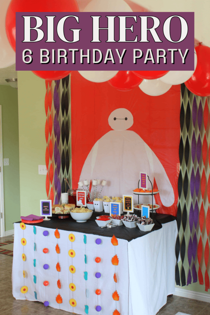 big hero 6 birthday party