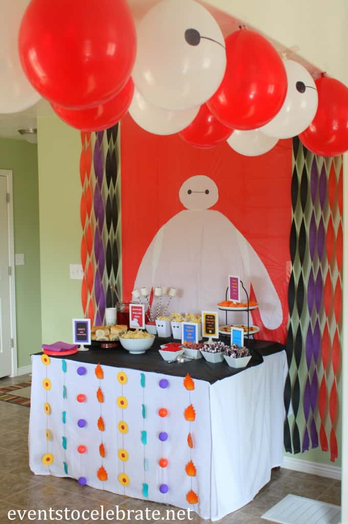 Big Hero 6 Birthday Party - eventstocelebrate.net #BigHero6Release #ad