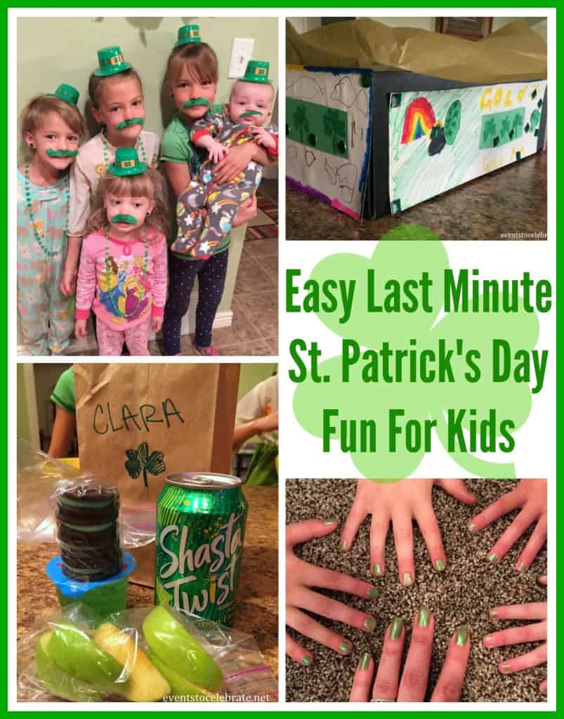 Easy Last Minute St Patricks Day Fun For Kids - Events To Celebrate