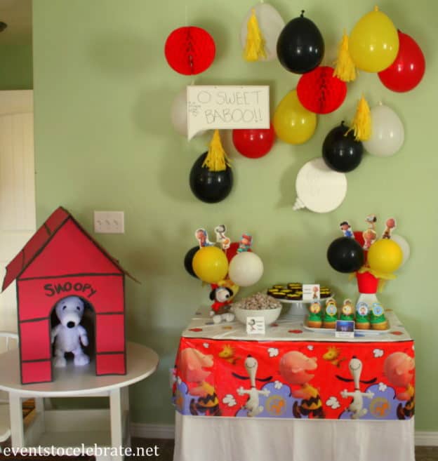 Peanuts Birthday Party Ideas