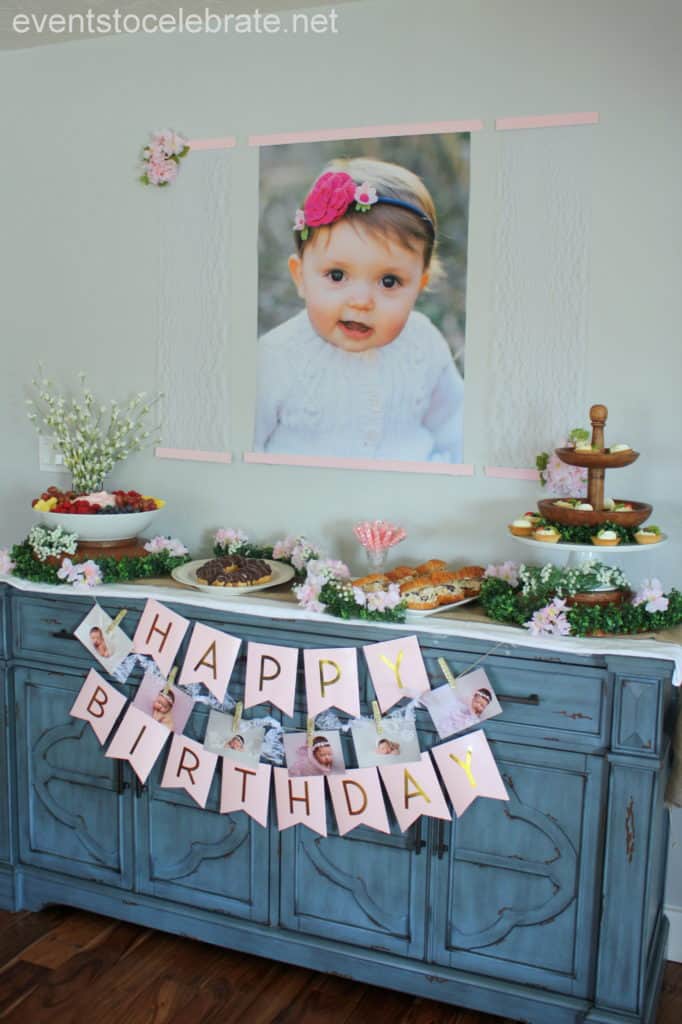 First Birthday Garden Party Ideas 