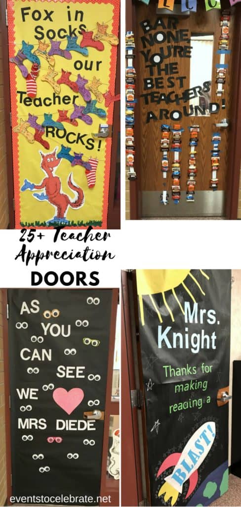 Teacher Appreciation Door Decoration - eventstocelebrate.net