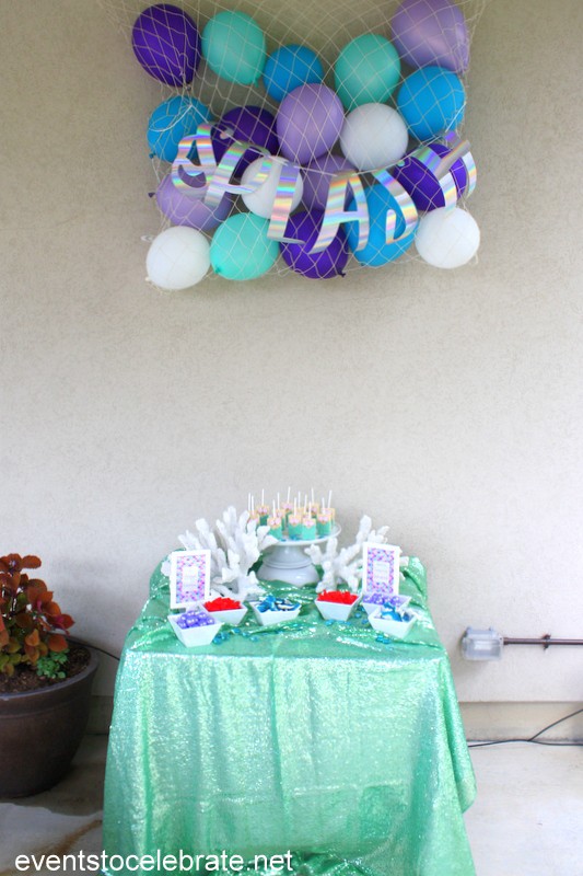 Mermaid Party Ideas: Decorations, Desserts, Activities, Favors and more!