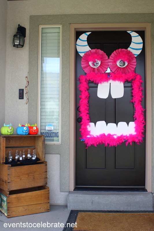 Halloween Door Decoration Monster