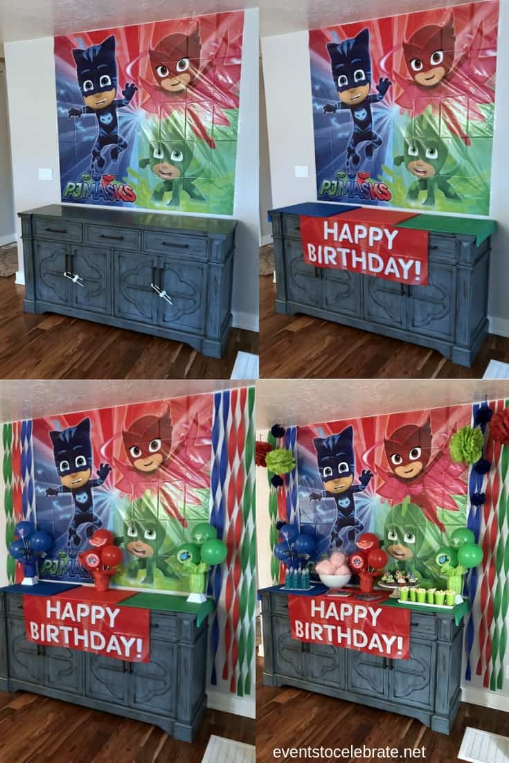 PJ Masks Birthday Party Ideas - eventstocelebrate.net