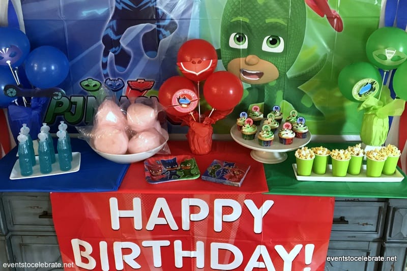 PJ Masks Birthday Party Ideas - eventstocelebrate.net