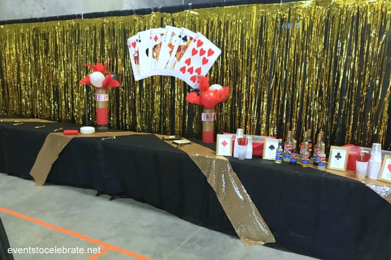 Casino Night Las Vegas Party Decorations witn Contain Casino Theme Backdrop  Dice Poker Tablecloth for Casino Birthday Party Supplies - Yahoo Shopping