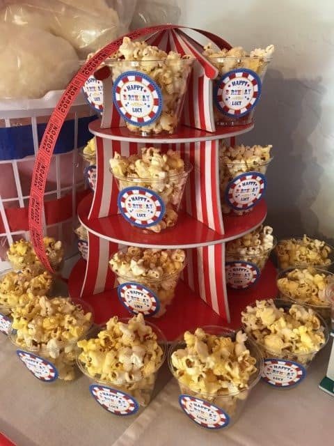 Popcorn for a carnival party