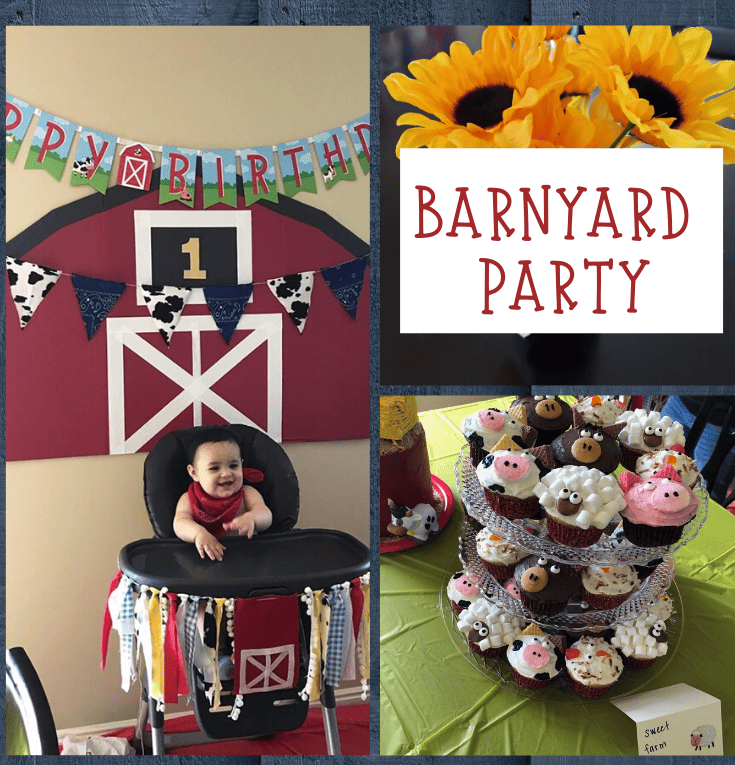 1st Birthday Barnyard Party