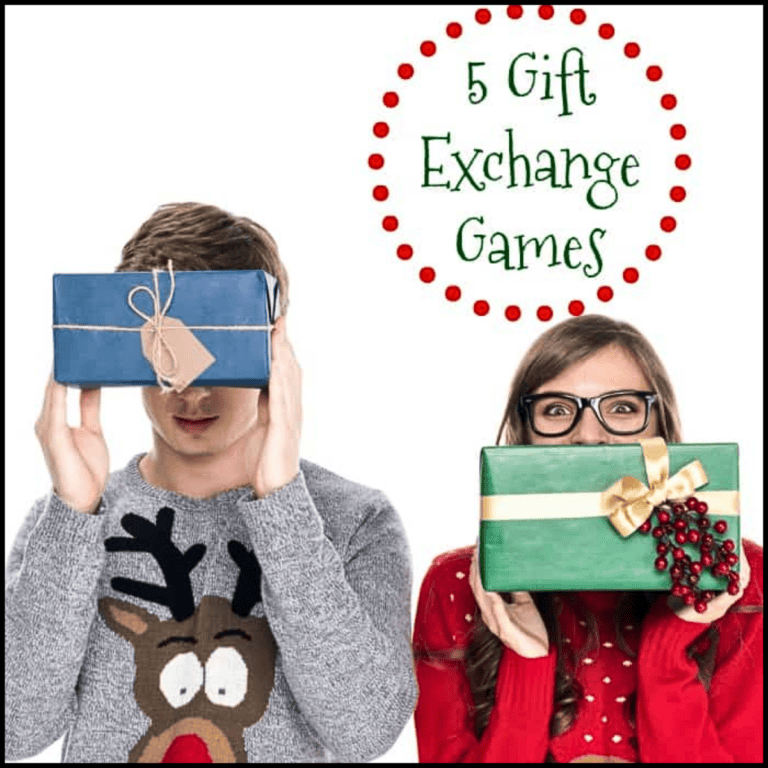 5 Christmas Gift Exchange Games - mini