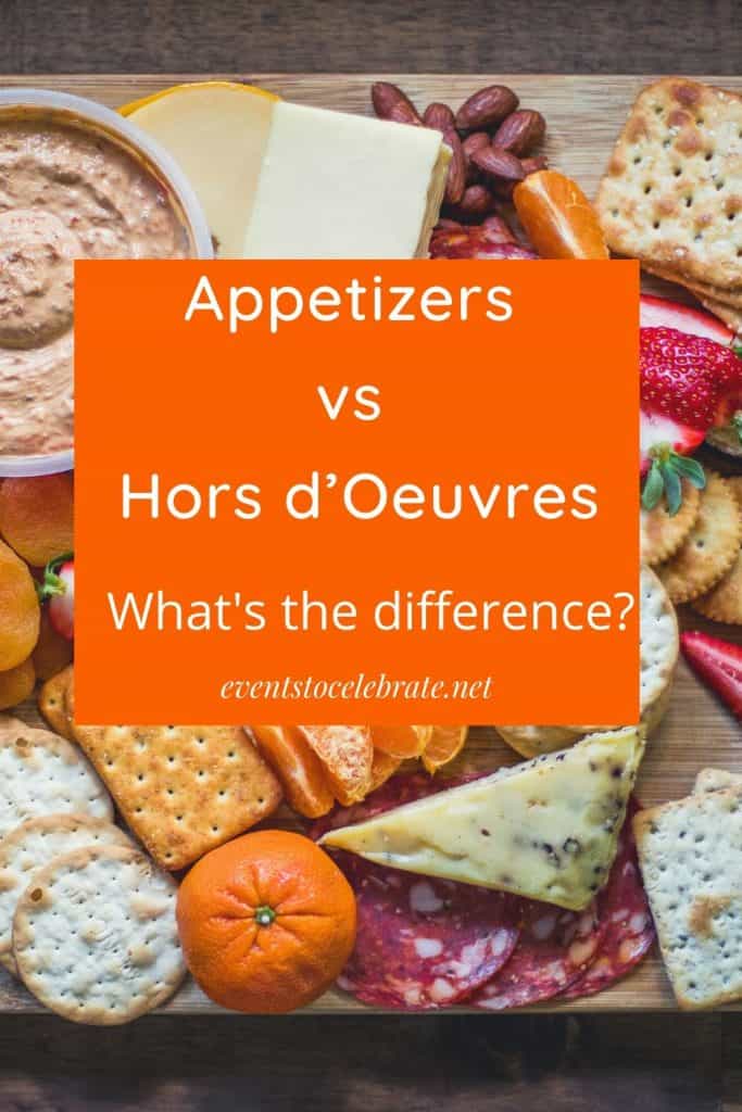 appetizers and hordouevres
