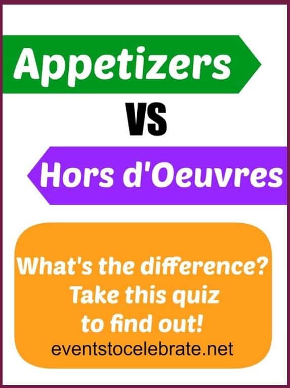hourdouevres vs appetizers how to know the difference