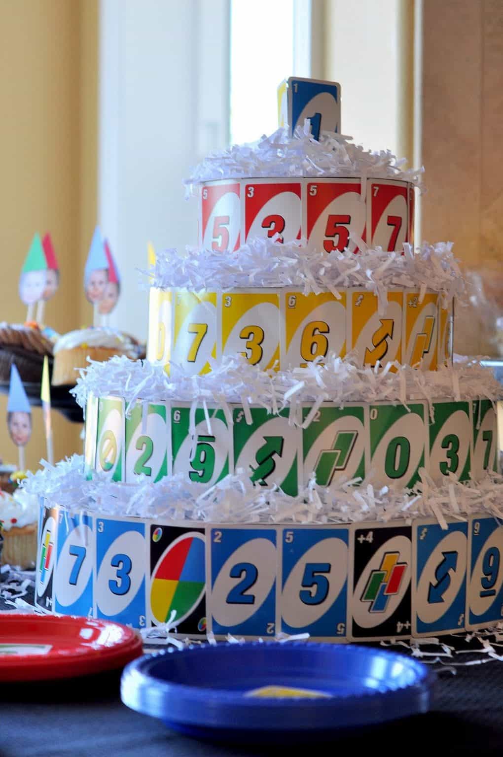 Uno Themed Birthday Party