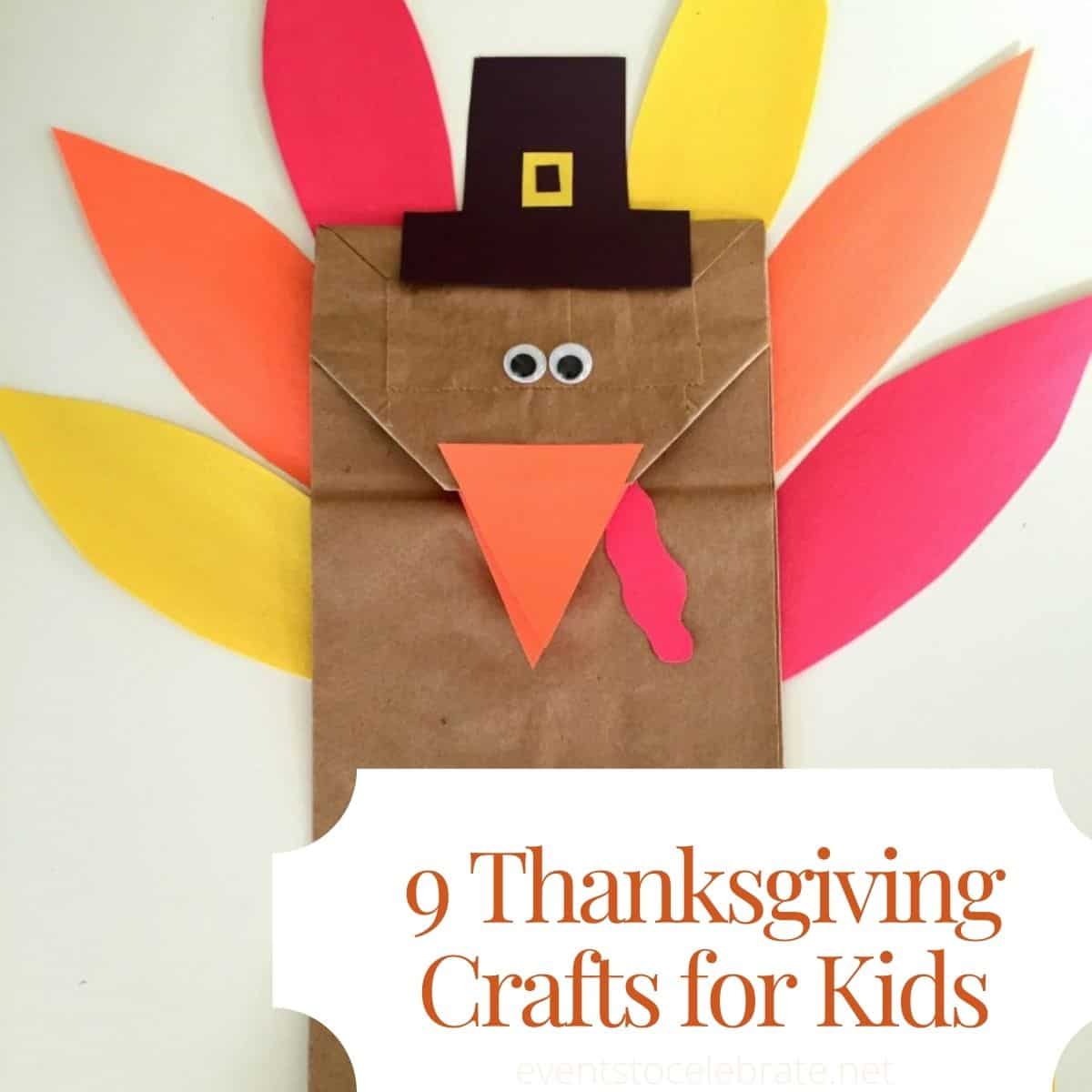 9 Thanksgiving crafts for kids thumbnail