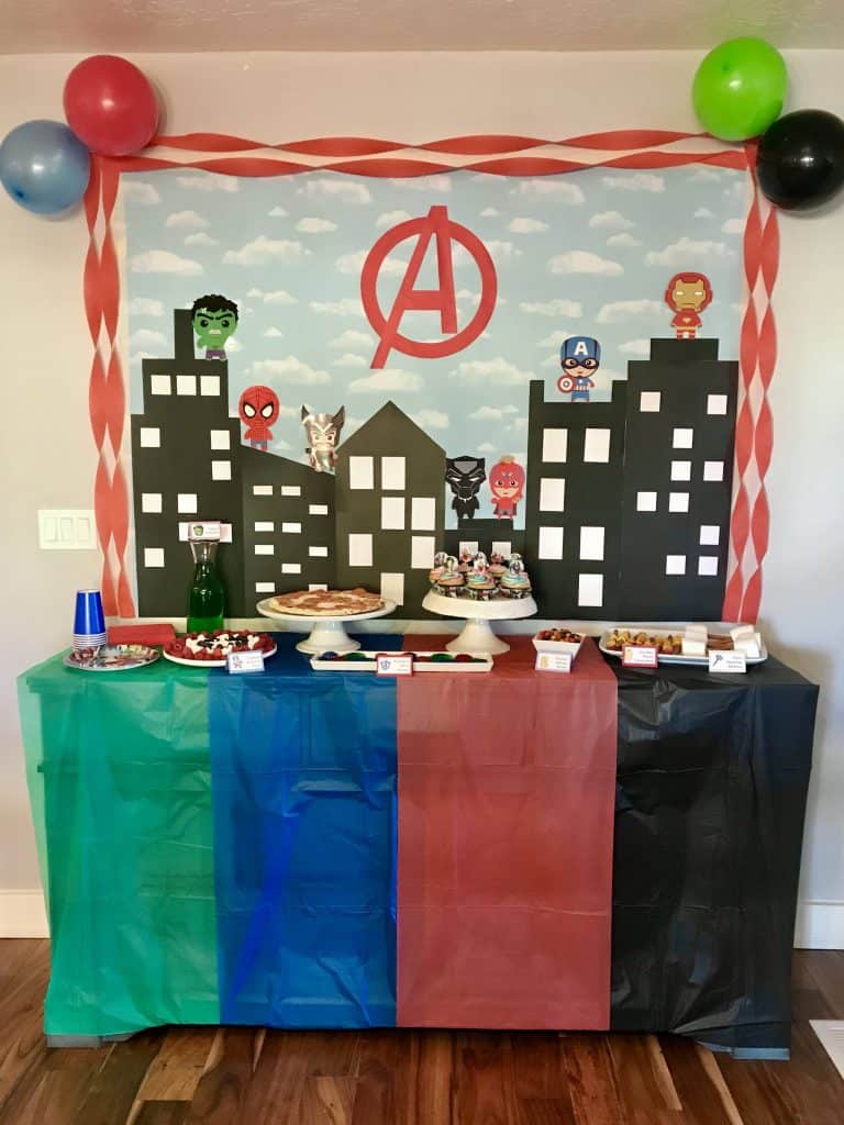 Avengers Birthday Party