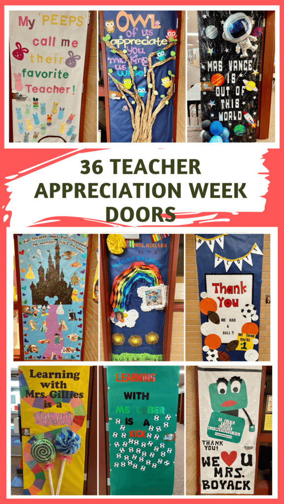 Teacher Appreciation Classroom Doors