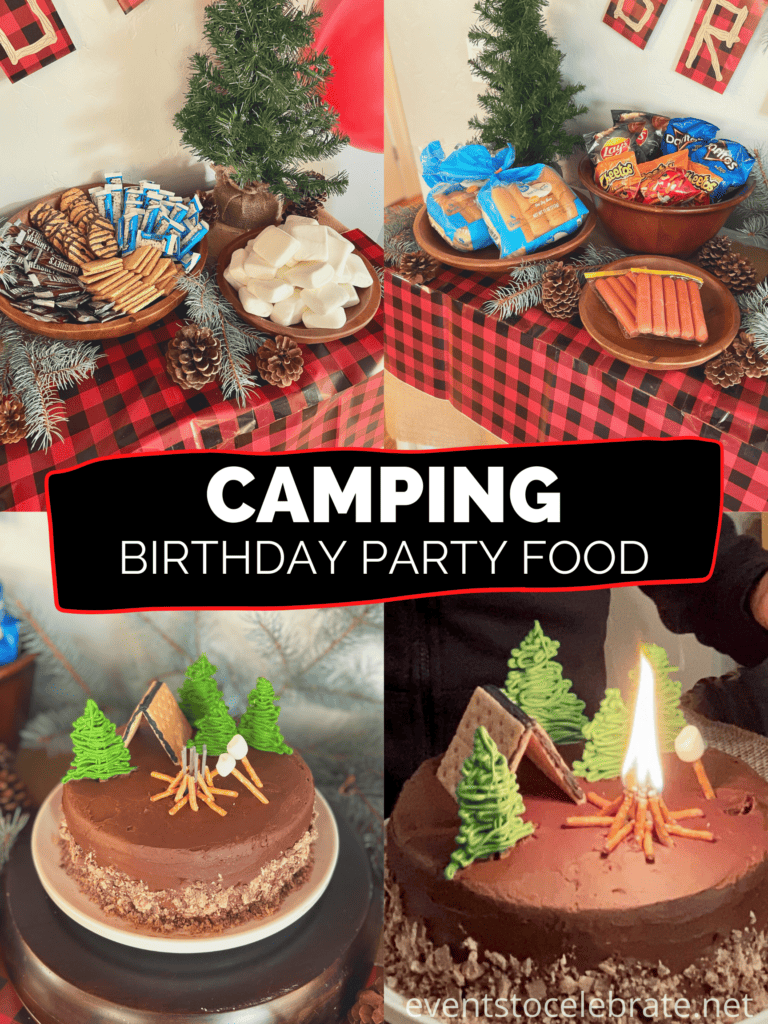 camping birthday party food