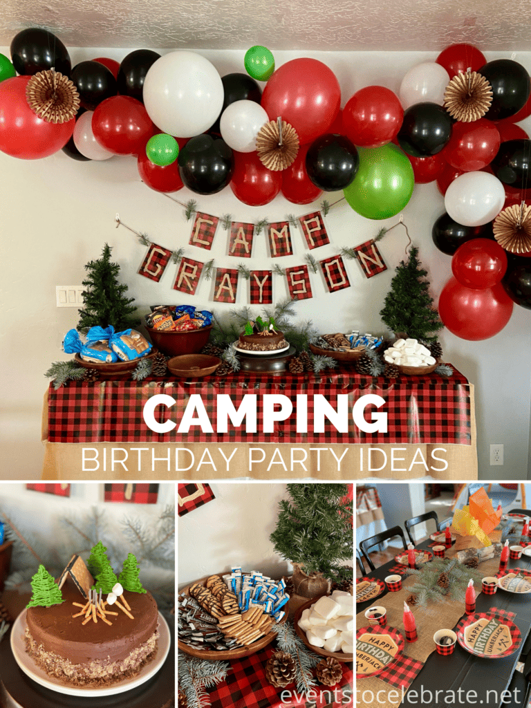 camping birthday party ideas