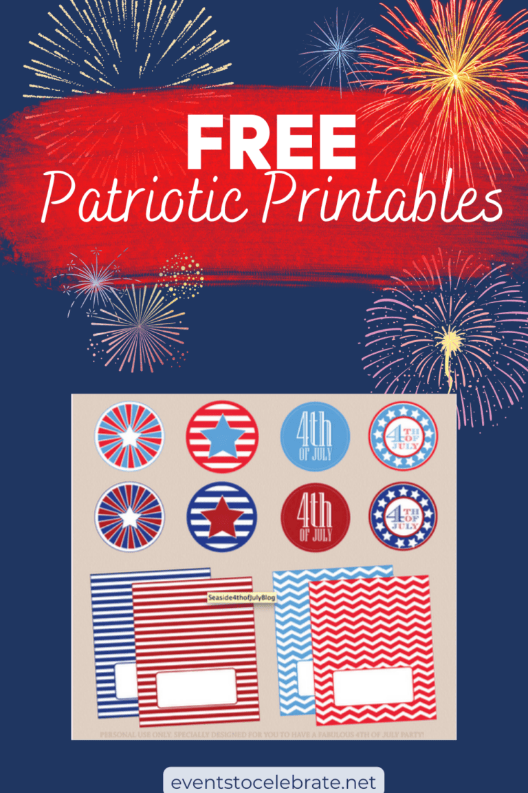 FREE Patriotic Printables - Party Ideas for Real People