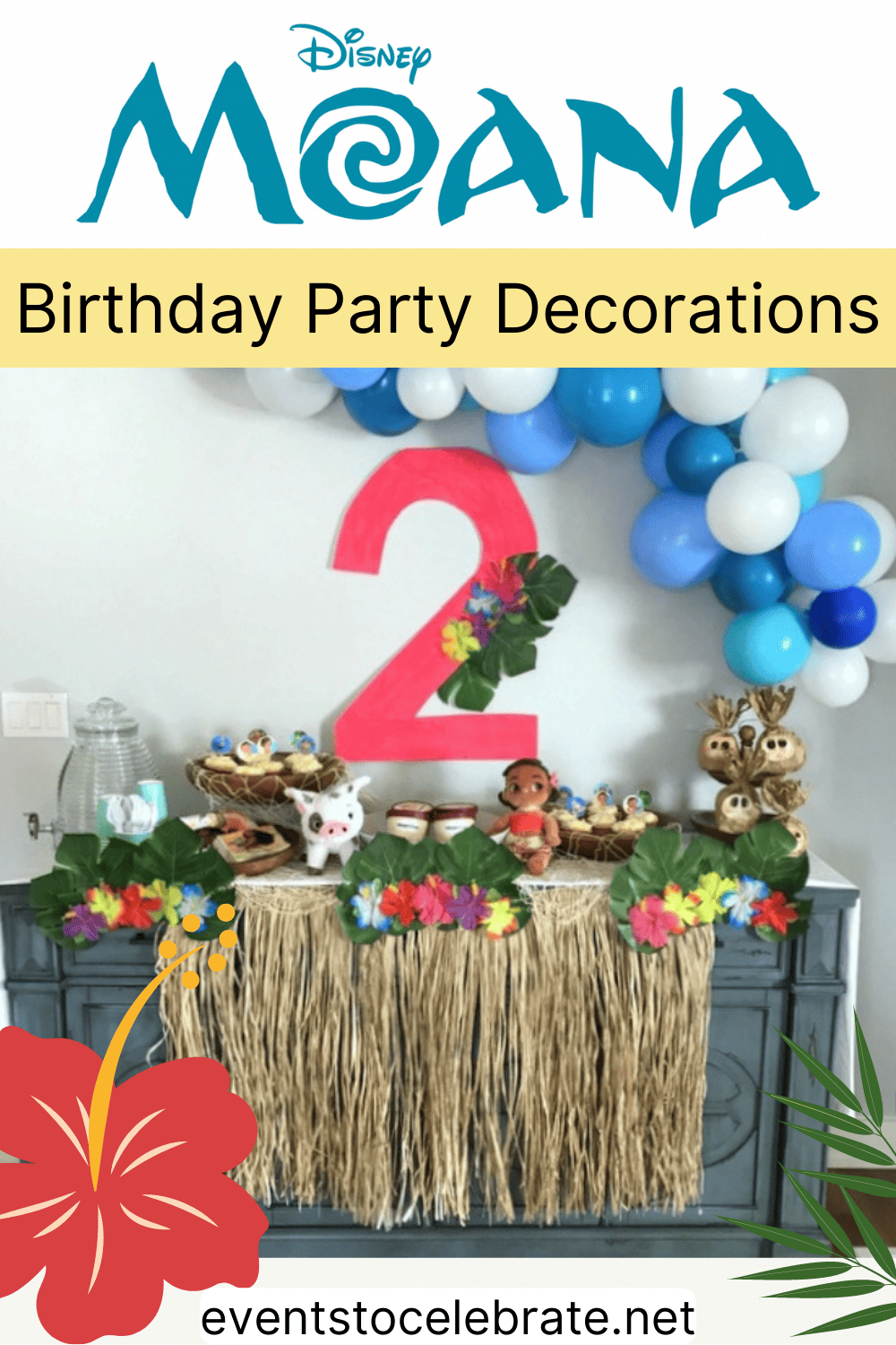 Moana Birthday Party on a Budget ⋆ Sugar, Spice and Glitter