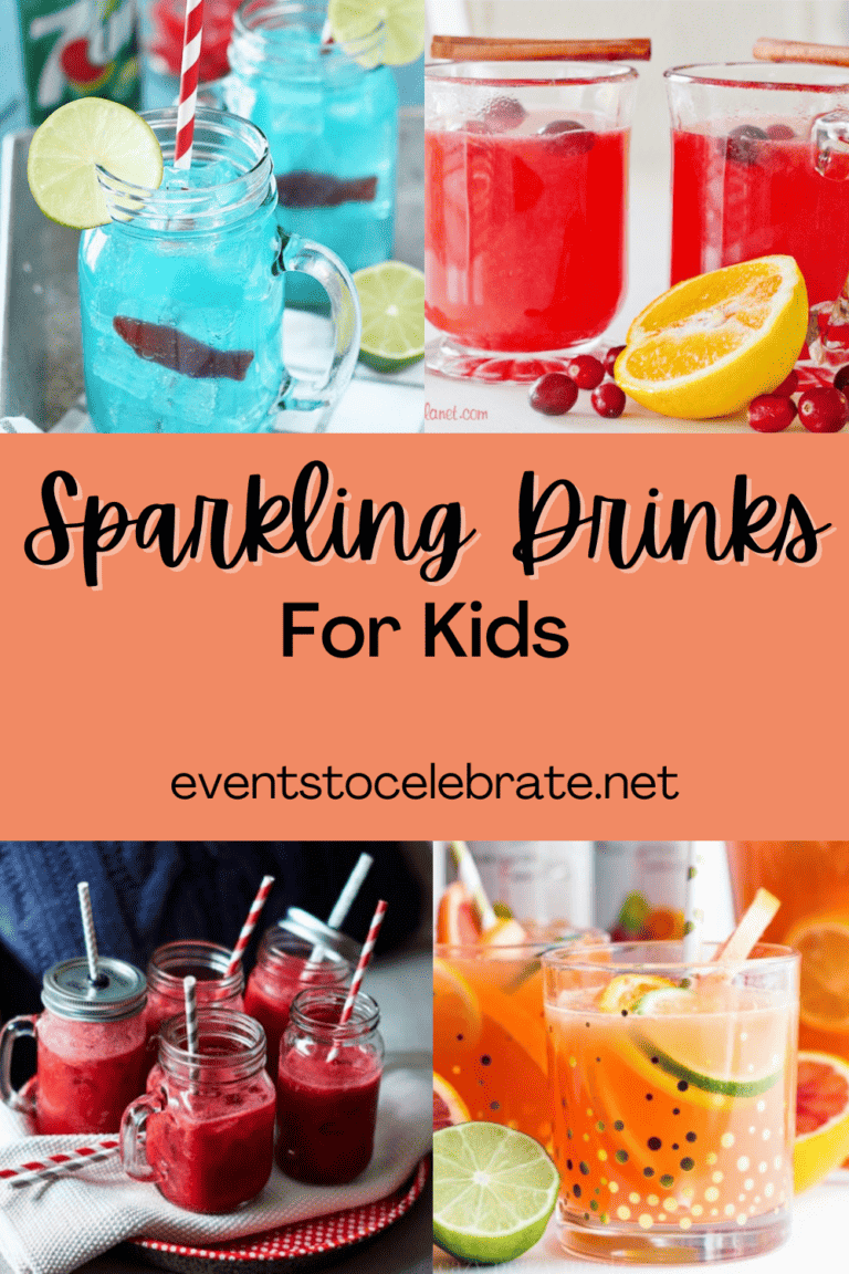 Sparkling Kid Friendly Drinks - Party Ideas for Real People