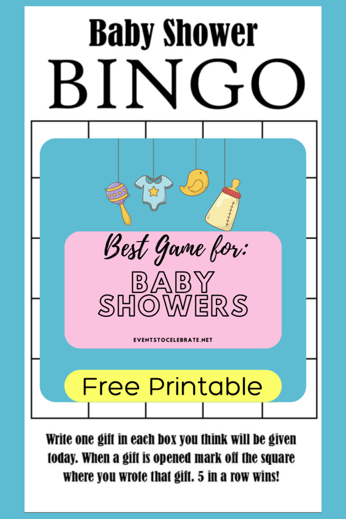 Baby Bingo, Baby Shower Games, , 75 Prefilled Bingo Cards, Gender Neutral, Baby  Shower Activity, Baby Gift Bingo Template Included - Etsy