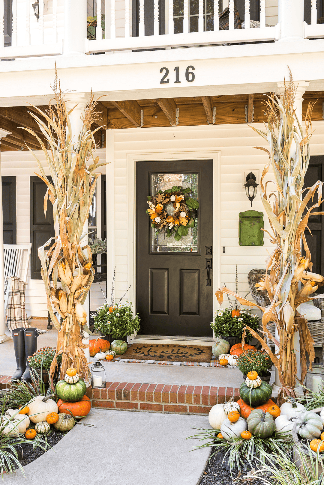 Outdoor Thanksgiving Decorations - Party Ideas for Real People