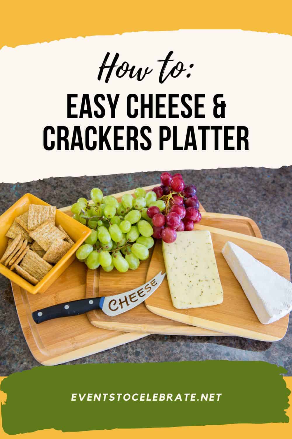 Easy Cheese and Crackers Platter Party Ideas for Real People
