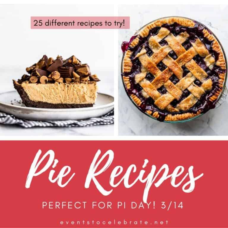 Pie Recipes for Pi Day
