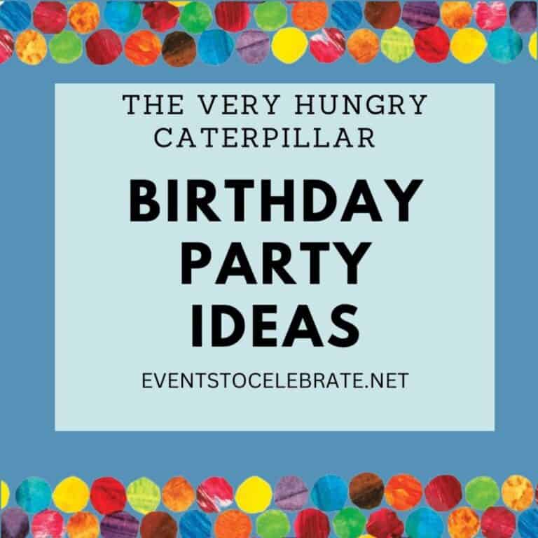 The Very Hungry Caterpillar Party Affordable Food & Decor