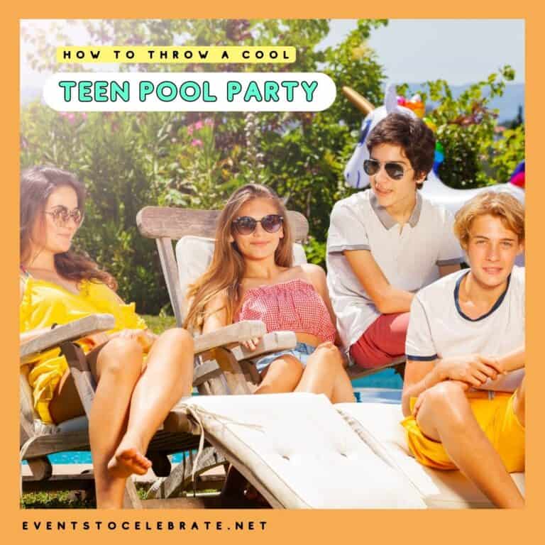 How to Throw the Best Pool Party For Teens