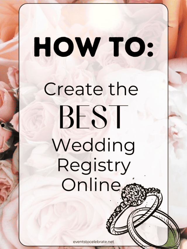 Top Wedding Registry Tips