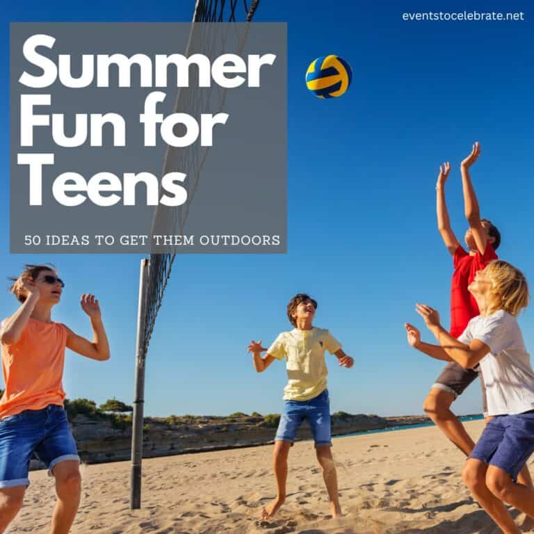 50 Outdoor Fun Ideas for Teens (Summer Edition) 