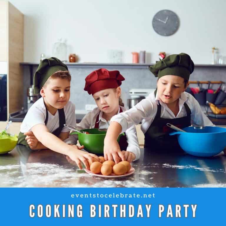 How to: Kids Cooking Birthday Party 