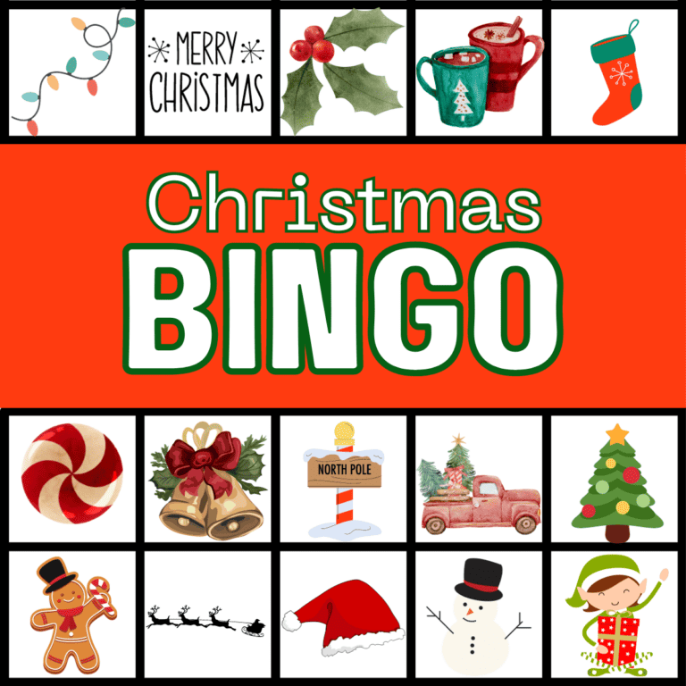 Christmas Bingo Printable (FREE!)