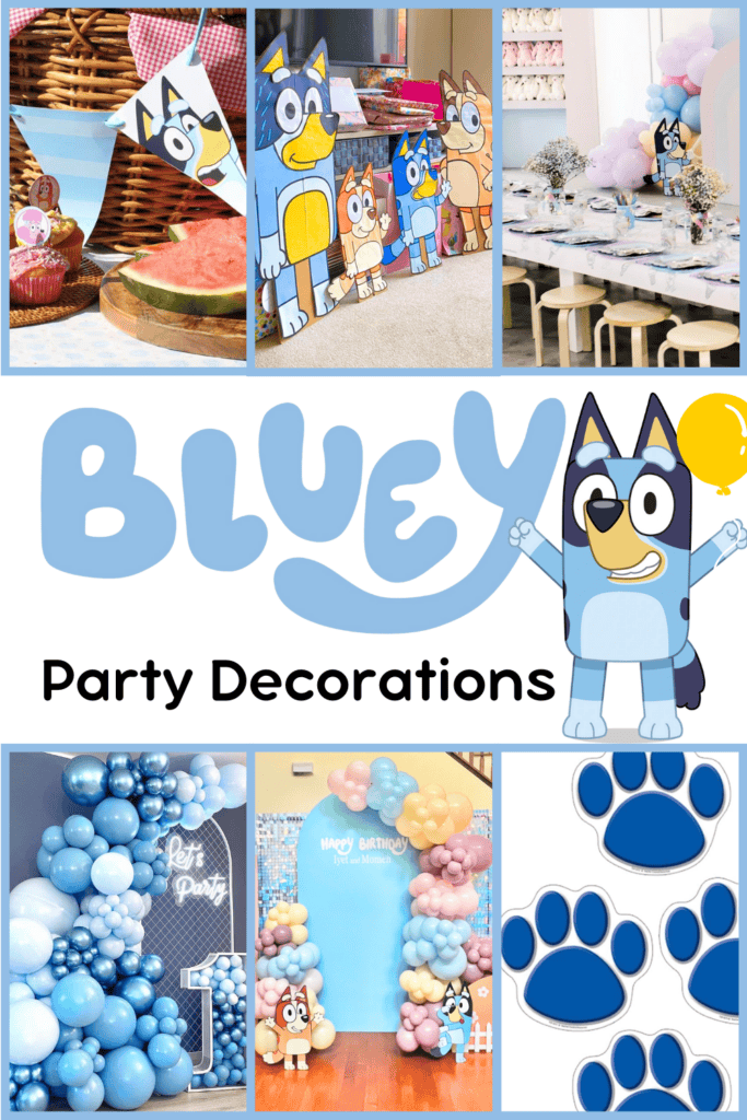 Bluey Birthday Party Decorations