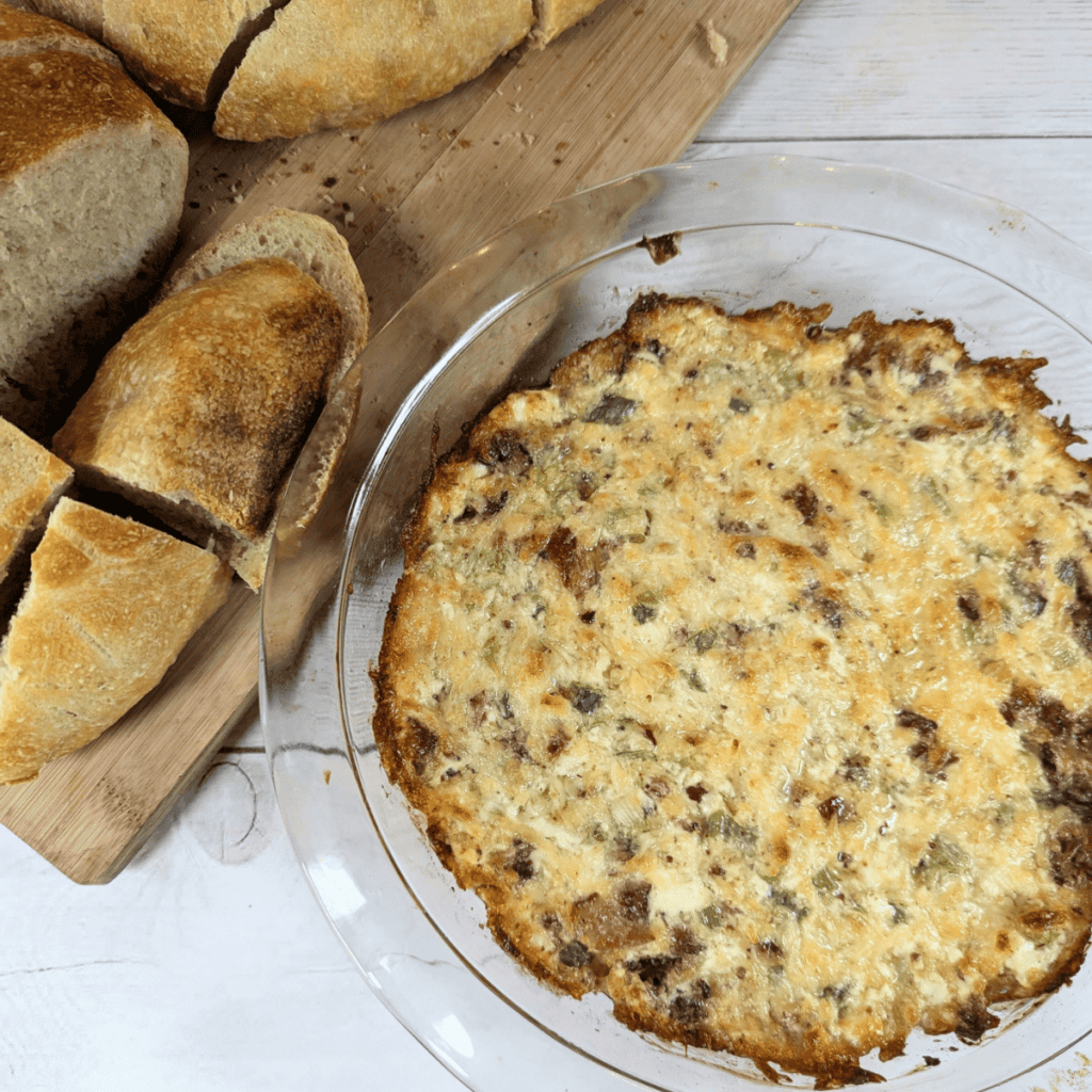 Bacon Cream Cheese Bread Dip - Mini cover image