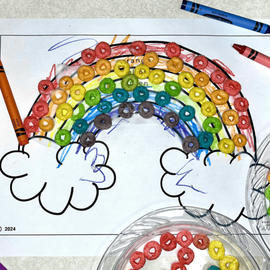 Rainbow Craft for Kids - mini