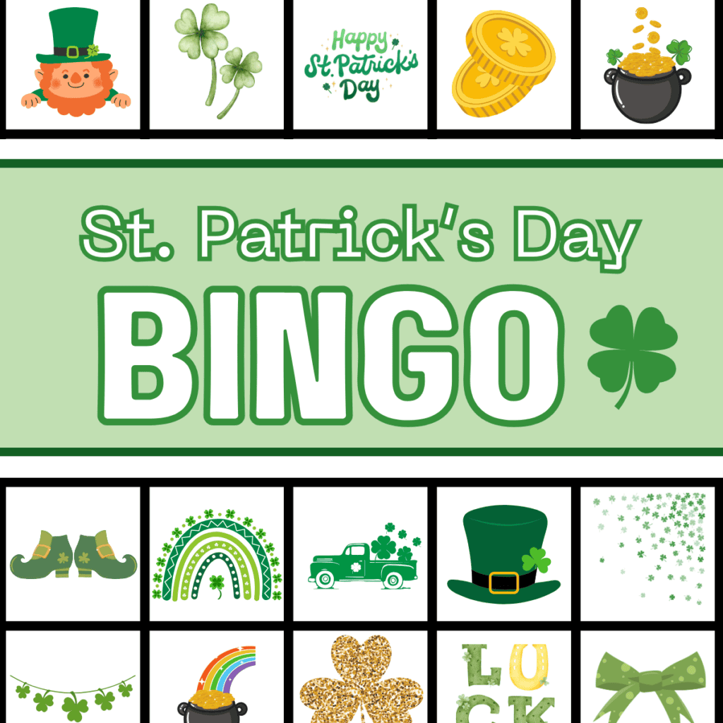 St. Patrick’s Day Bingo - mini