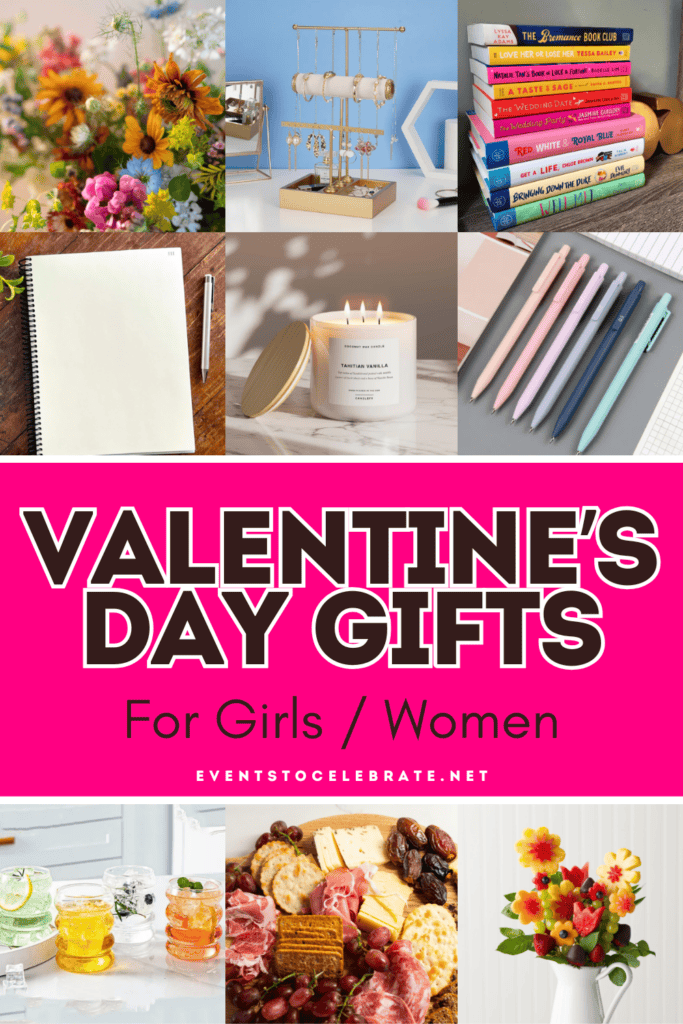 Valentine's Day Gifts for Her - Pinterest Pin